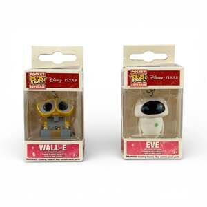 Funko Pocket Pop! Keychain Disney Pixar Wall-E and Eve Set of 2